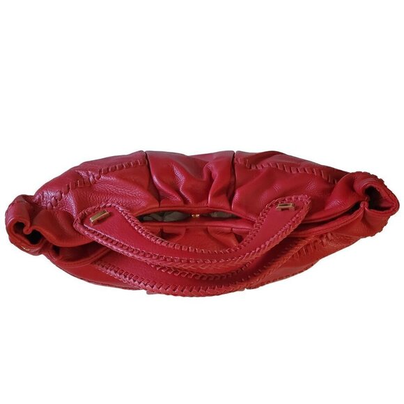 orYany Red Leather Tote - Picture 4 of 8